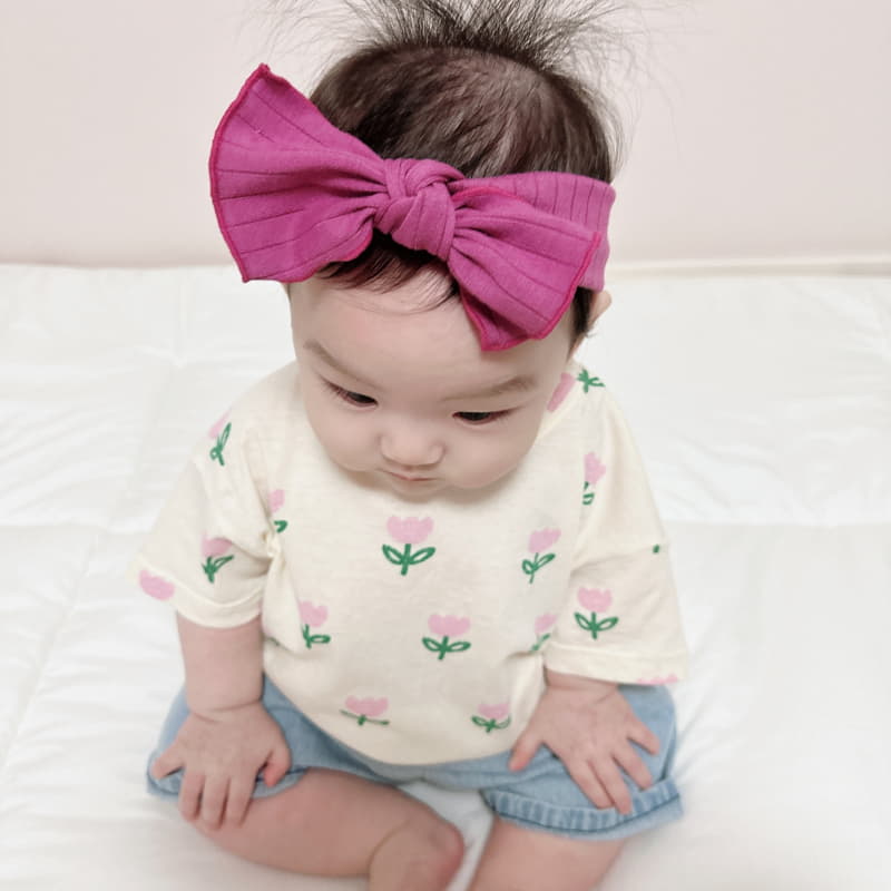 Party Kids - Korean Baby Fashion - #babyoutfit - Tulip Tee - 8