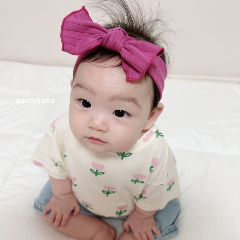 Party Kids - Korean Baby Fashion - #babyoutfit - Tulip Tee - 9