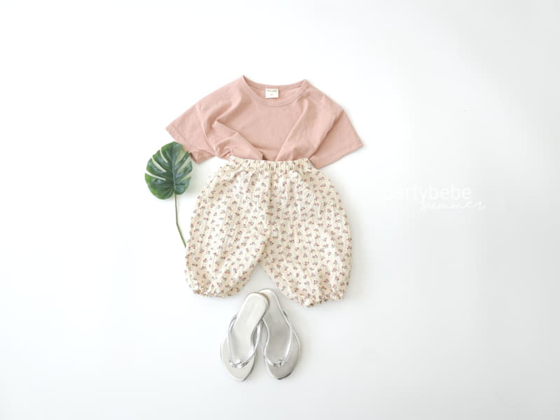 Party Kids - Korean Baby Fashion - #babyoutfit - Simple Tee - 6