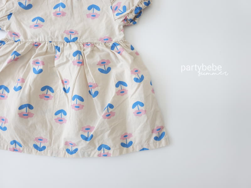 Party Kids - Korean Baby Fashion - #babyoutfit - Dandelion One-piece - 3