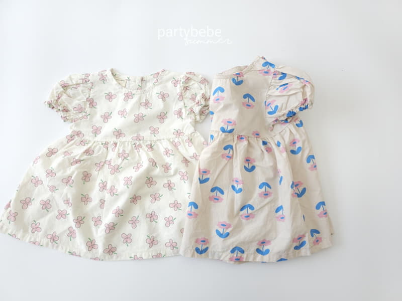 Party Kids - Korean Baby Fashion - #babyoutfit - Dandelion One-piece - 4