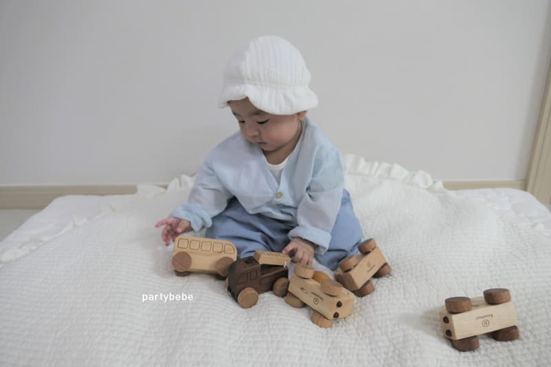 Party Kids - Korean Baby Fashion - #onlinebabyshop - Ice Cardigan - 12