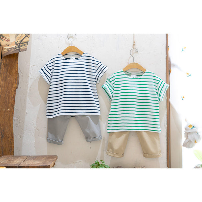 Raykids - Korean Children Fashion - #Kfashion4kids - Saint Marlang Top Bottom Set