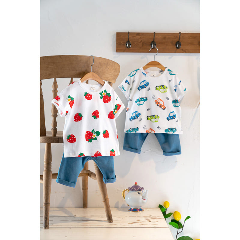 Raykids - Korean Children Fashion - #Kfashion4kids - Denim Pang Pants