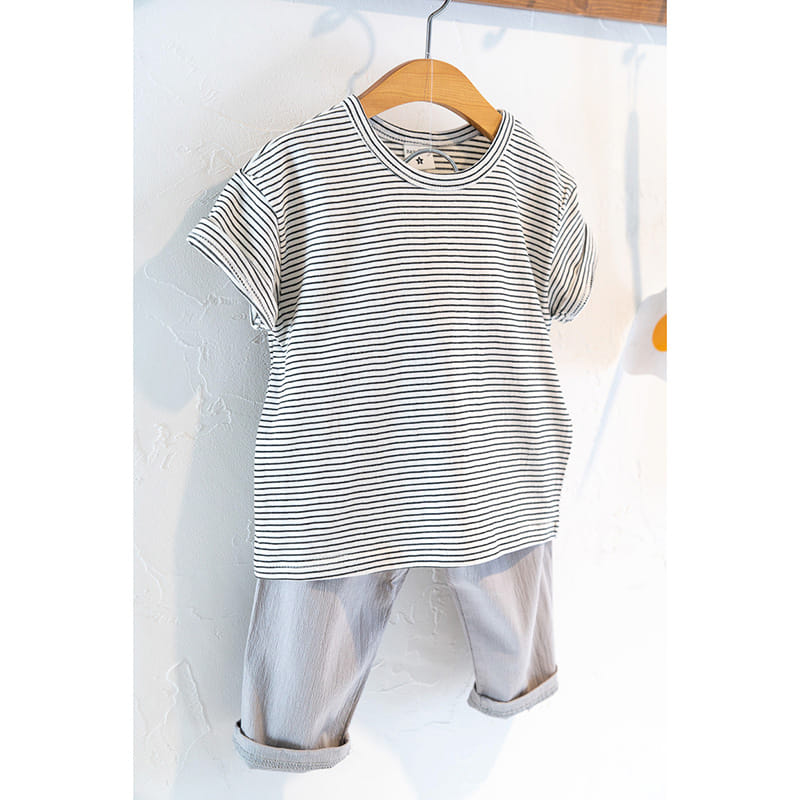 Raykids - Korean Children Fashion - #designkidswear - Small Marlang Top Bottom Set - 3