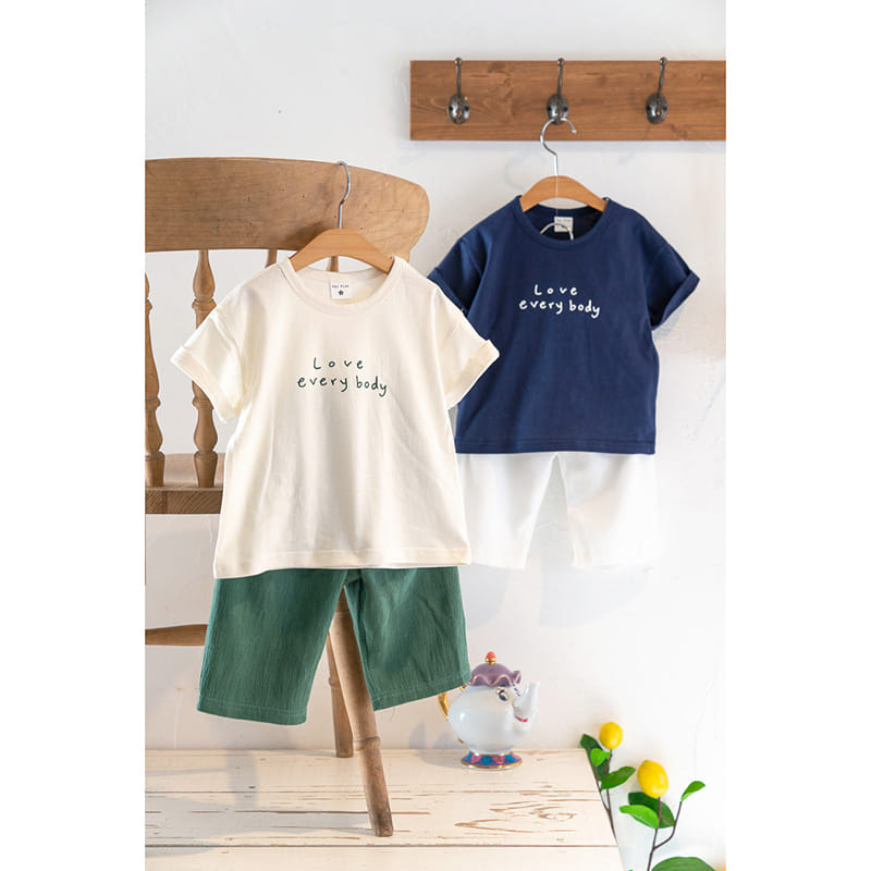 Raykids - Korean Children Fashion - #designkidswear - Love Rinkle Top Bottom Set - 3