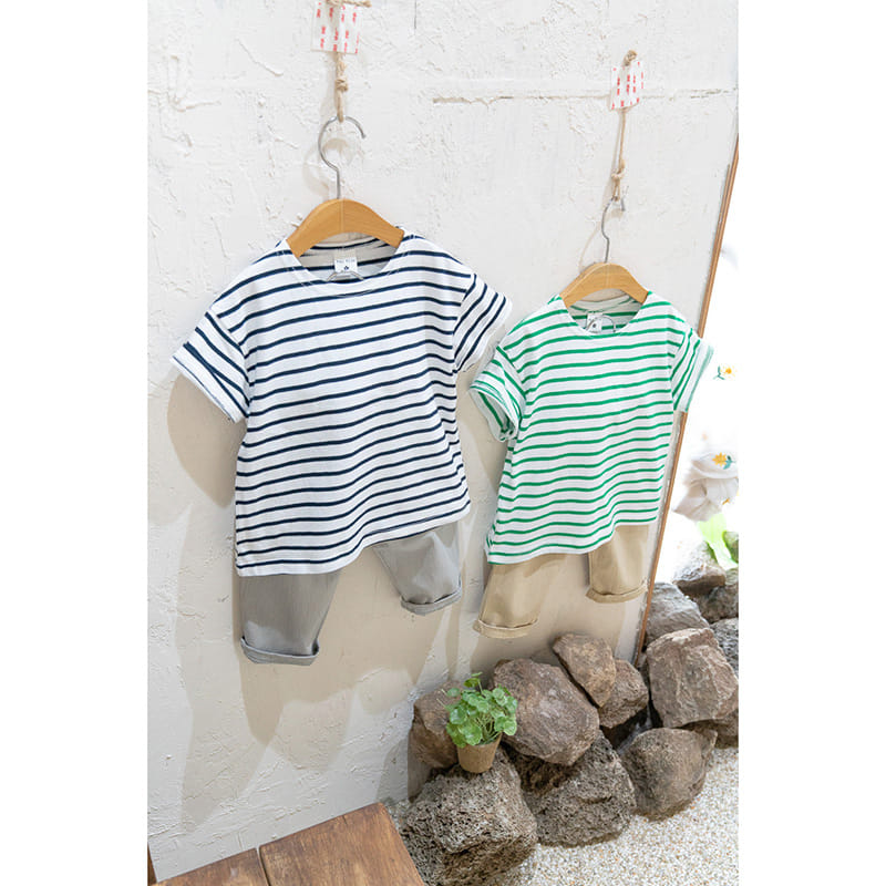 Raykids - Korean Children Fashion - #kidsshorts - Single Saint Tee - 4