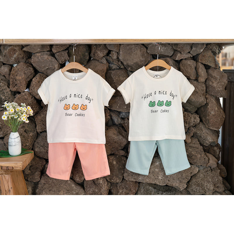 Raykids - Korean Children Fashion - #littlefashionista - Cookie Bear Tee - 3