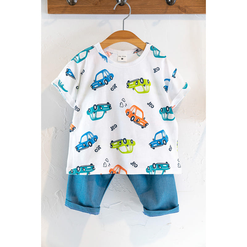 Raykids - Korean Children Fashion - #prettylittlegirls - Color Car Tee - 3