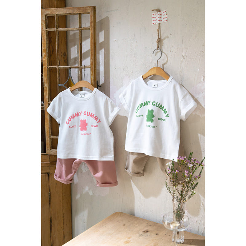 Raykids - Korean Children Fashion - #prettylittlegirls - Gumi Bear Eco Top Boom Set