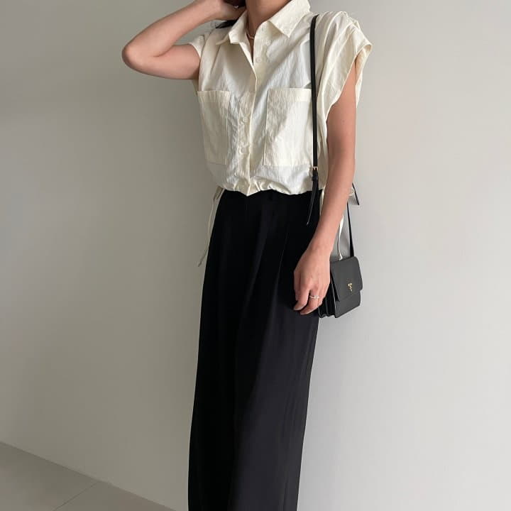 Ripple - Korean Women Fashion - #vintageinspired - Lart Blouse