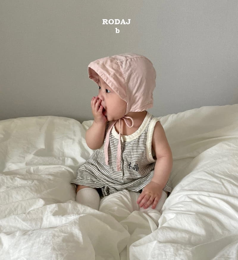 Roda J - Korean Baby Fashion - #babyoninstagram - Bebe Frame Bonnet - 7