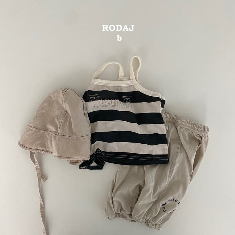 Roda J - Korean Baby Fashion - #babyoutfit - Bebe Flag Pants - 10