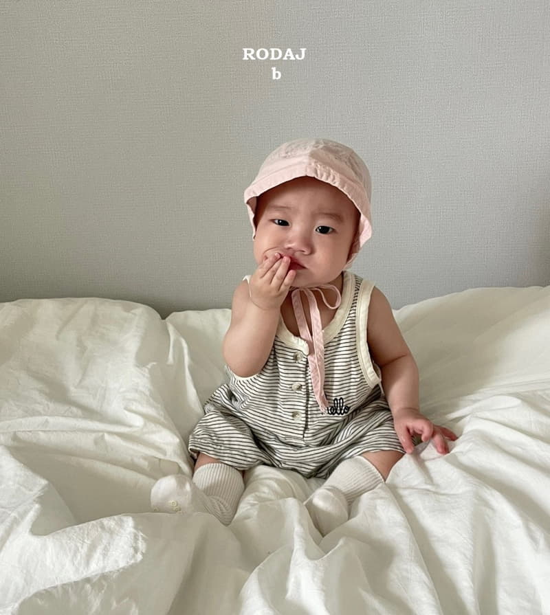 Roda J - Korean Baby Fashion - #babyoutfit - Bebe Faring Bodysuit - 5