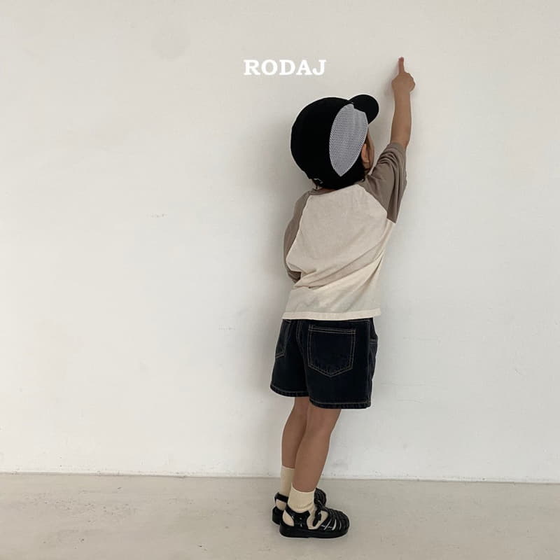 Roda J - Korean Children Fashion - #kidsshorts - Wiz Raglan Tee - 10