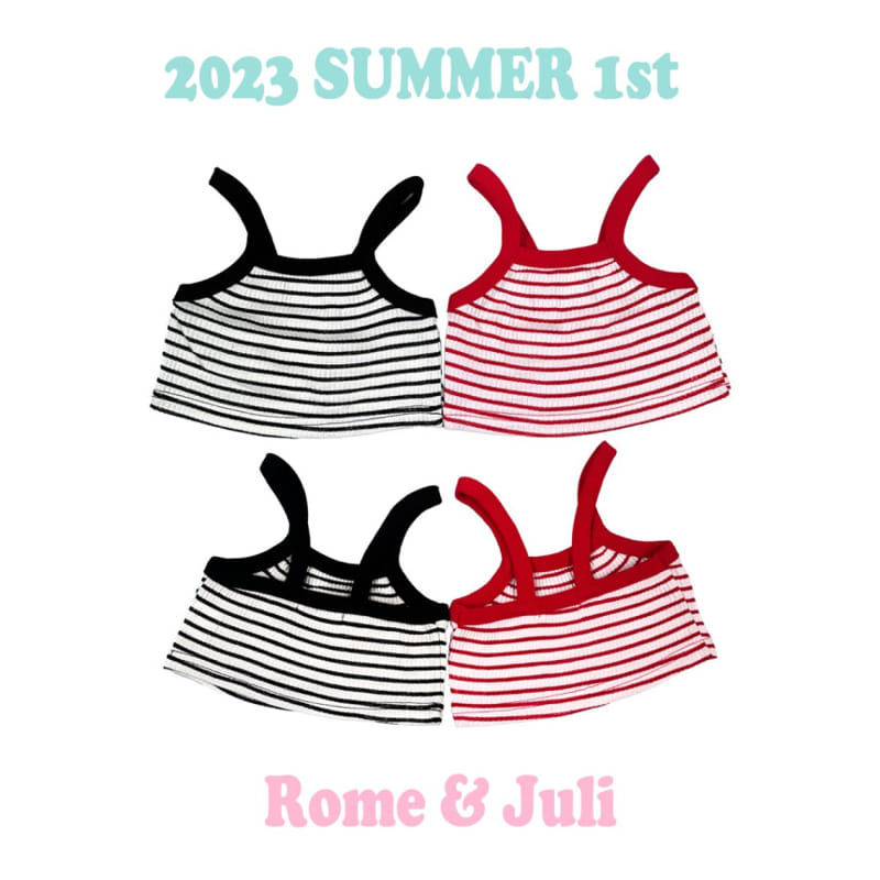 Rome Juli - Korean Children Fashion - #littlefashionista - Lingo Bustier Sleeveless