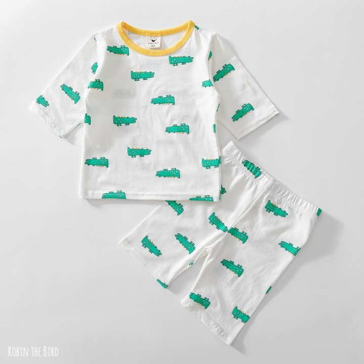 Saerobin - Korean Children Fashion - #Kfashion4kids - Crocodile Easywear