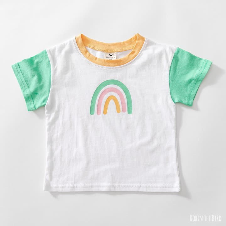 Saerobin - Korean Children Fashion - #discoveringself - Rainbow Tee