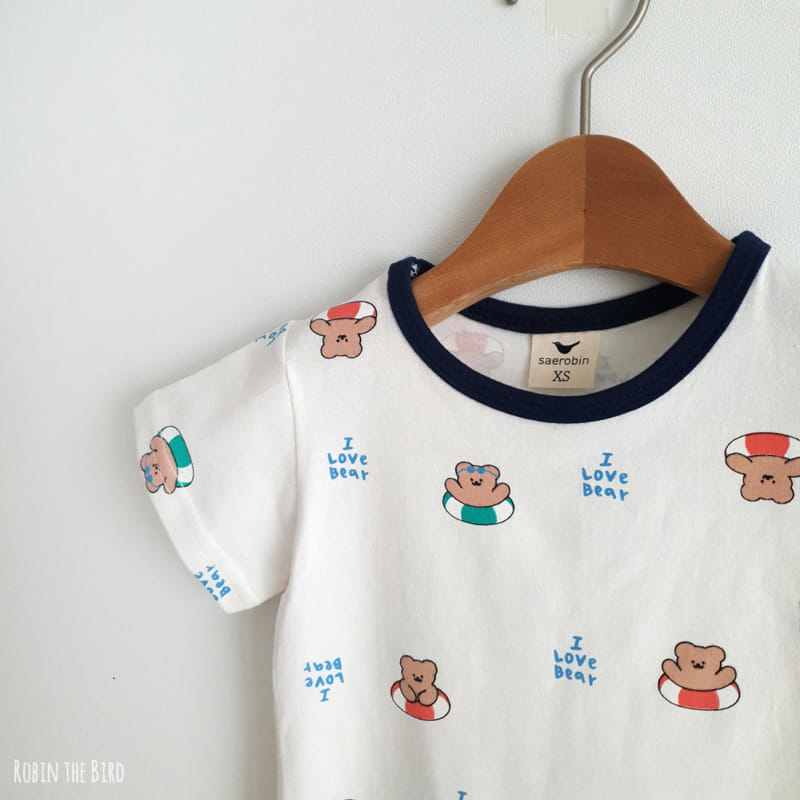 Saerobin - Korean Children Fashion - #fashionkids - Cube Bear Easywear - 5