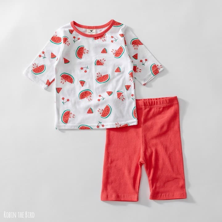 Saerobin - Korean Children Fashion - #todddlerfashion - Fruit Easywear