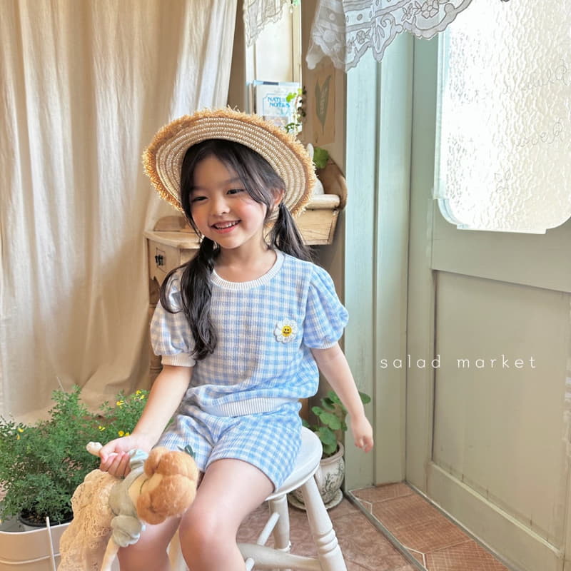 Salad Market - Korean Children Fashion - #discoveringself - Cotton Candy Top Bottom Set - 7