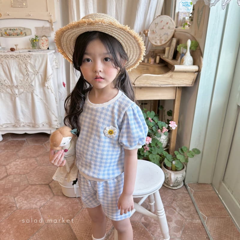 Salad Market - Korean Children Fashion - #kidsstore - Cotton Candy Top Bottom Set - 10