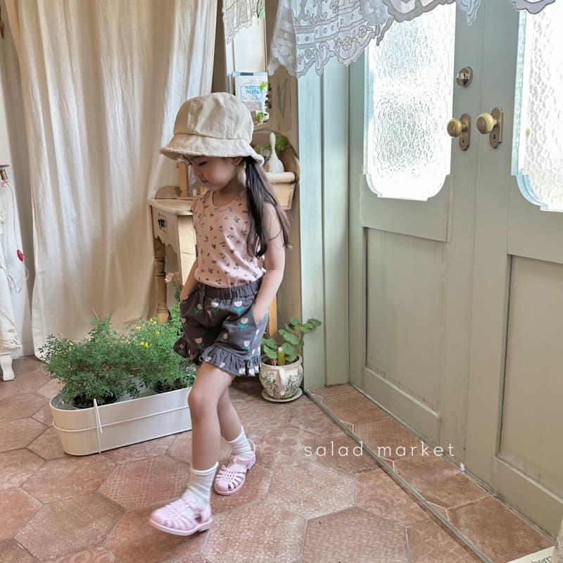 Salad Market - Korean Children Fashion - #toddlerclothing - Tulip Frill Shorts - 4