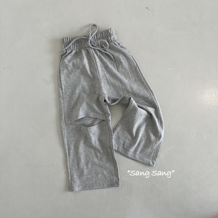 Sang Sang - Korean Children Fashion - #childofig - Slit Pants - 4