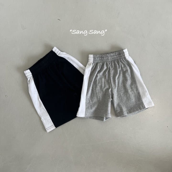 Sang Sang - Korean Children Fashion - #minifashionista - Side Color Shorts