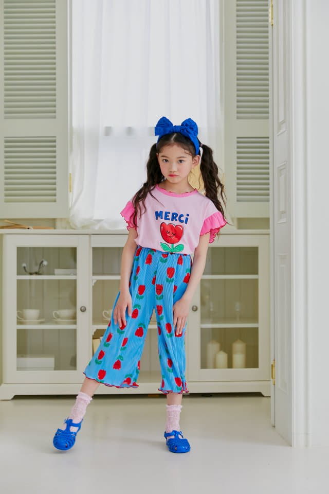 Sera - Korean Children Fashion - #kidzfashiontrend - Sailor Tulip Tee - 2