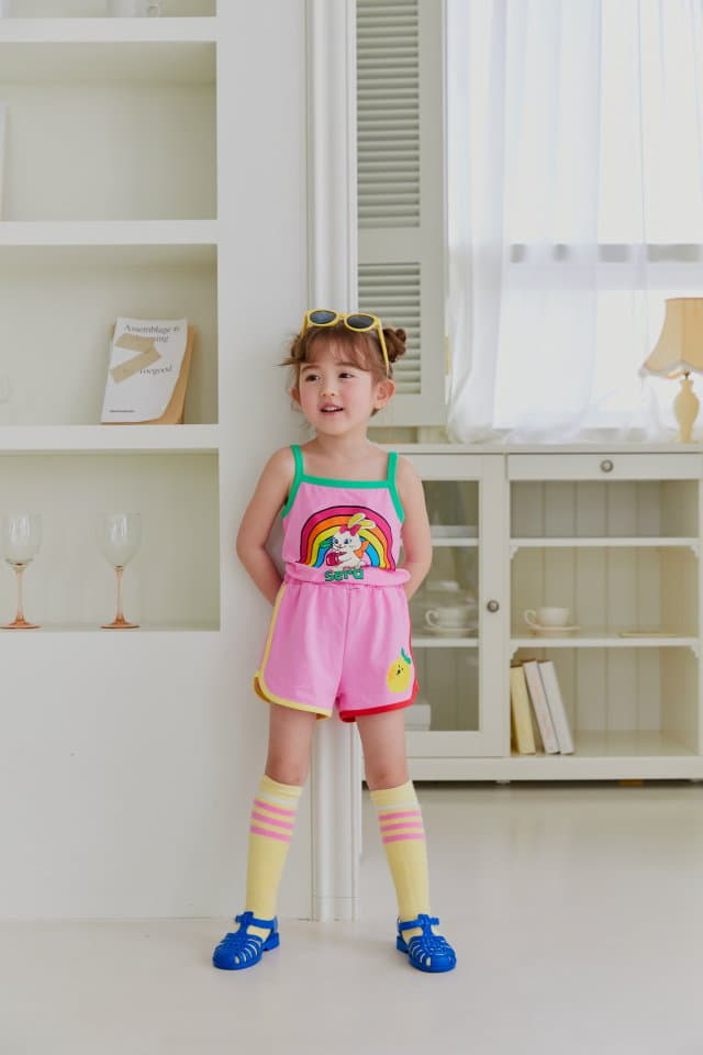 Sera - Korean Children Fashion - #littlefashionista - Sailor String Sleeveless