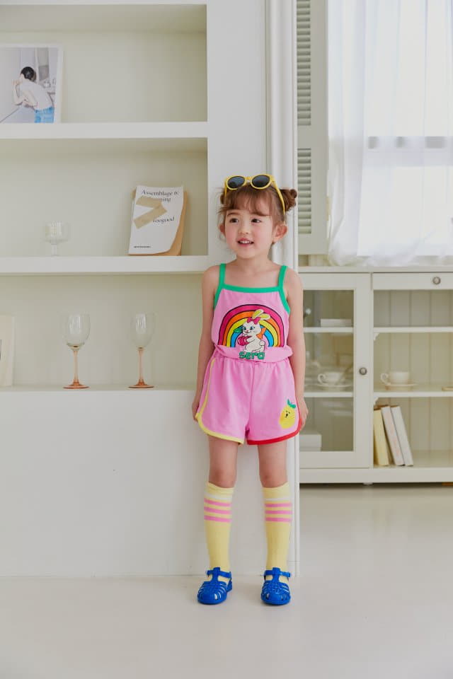 Sera - Korean Children Fashion - #minifashionista - Sailor String Sleeveless - 3