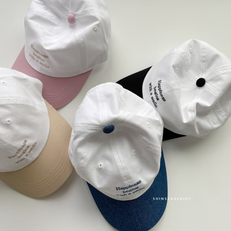 Shinseage Kids - Korean Children Fashion - #Kfashion4kids - Happiness Two Tone Ball Cap - 7