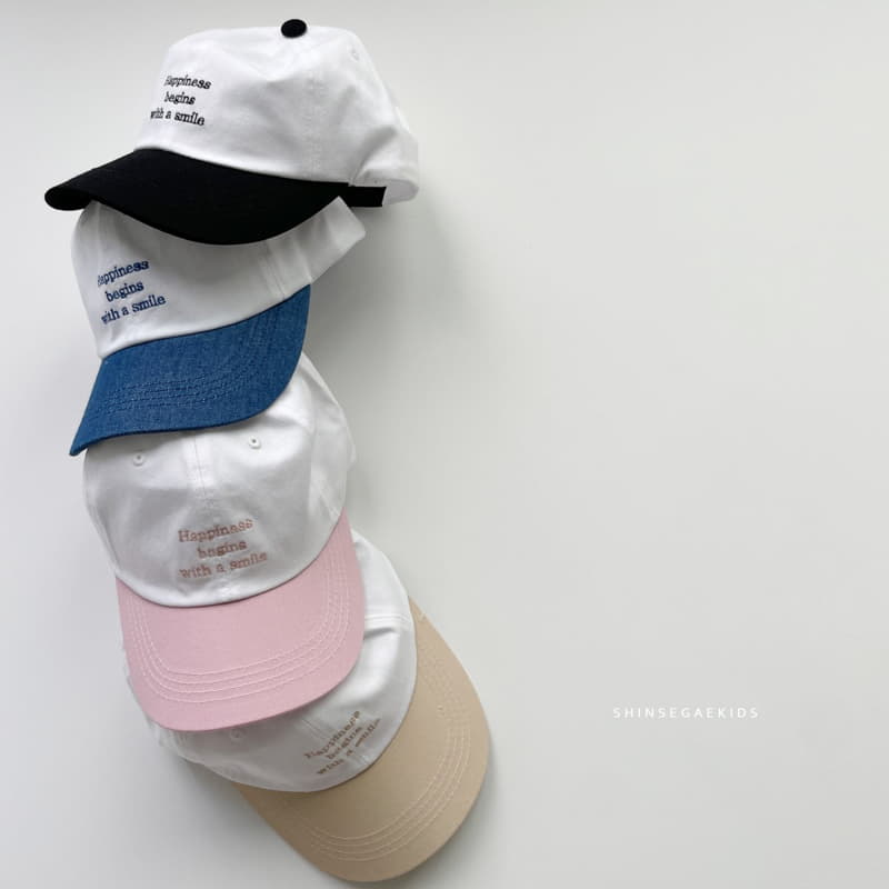 Shinseage Kids - Korean Children Fashion - #minifashionista - Happiness Two Tone Ball Cap - 10