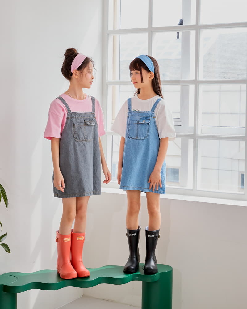 Sm2 - Korean Children Fashion - #childrensboutique - Daily Dungarees One-piece