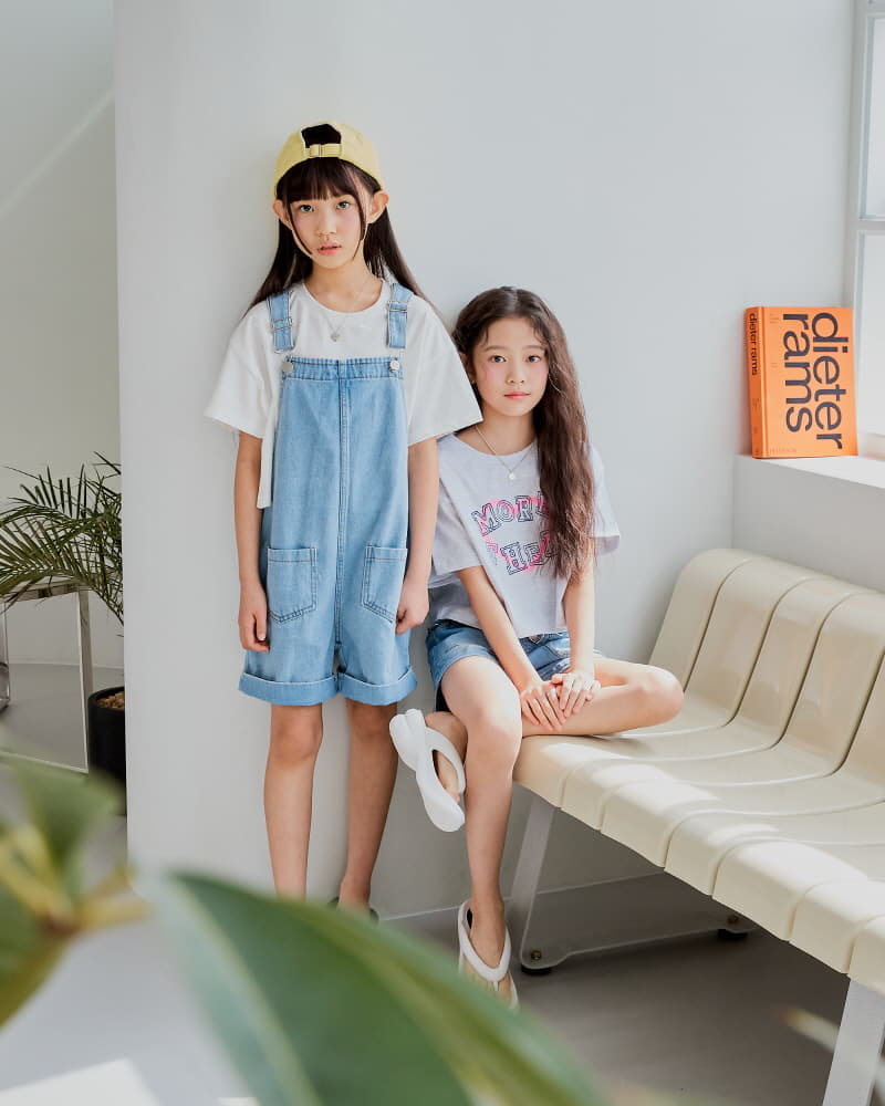 Sm2 - Korean Children Fashion - #childrensboutique - Dungarees Pants - 5