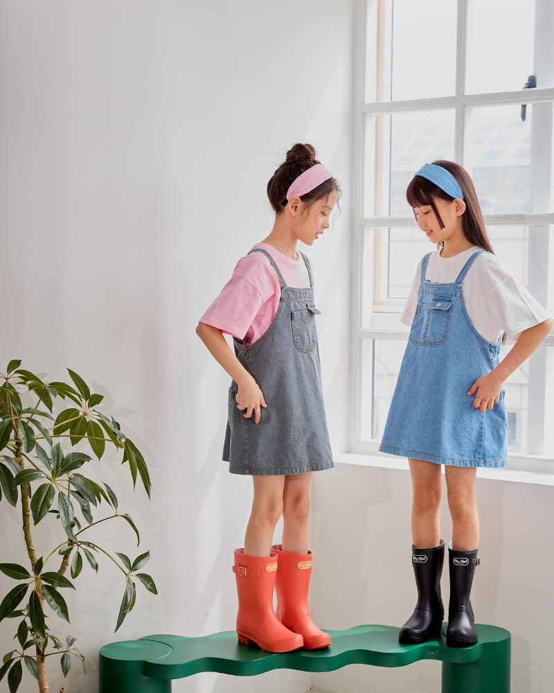 Sm2 - Korean Children Fashion - #designkidswear - Daily Dungarees One-piece - 2