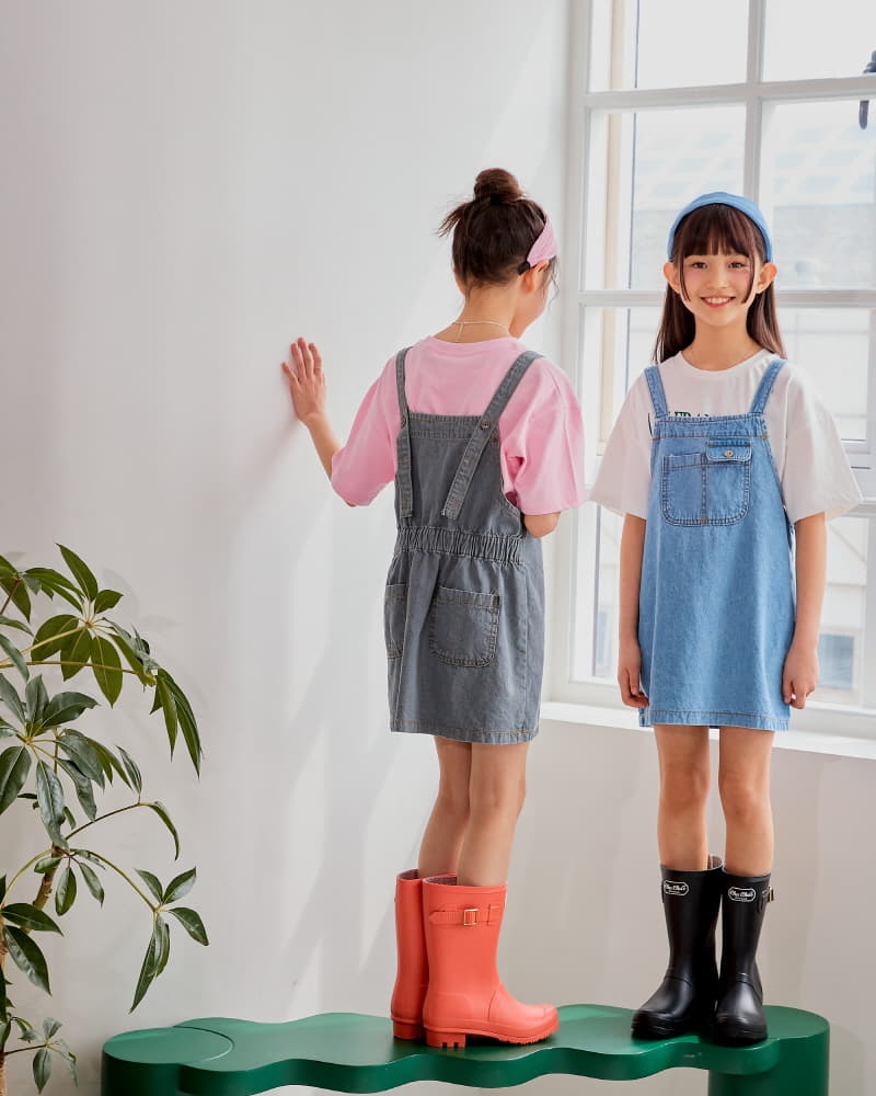 Sm2 - Korean Children Fashion - #discoveringself - Daily Dungarees One-piece - 3