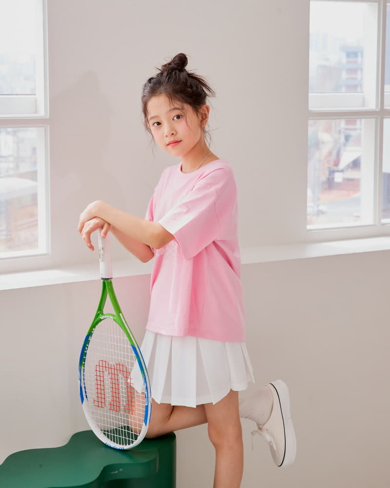 Sm2 - Korean Children Fashion - #kidsshorts - Tennis Tee - 3