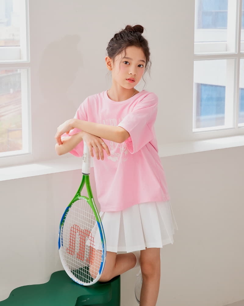 Sm2 - Korean Children Fashion - #kidsshorts - Tennis Tee - 4