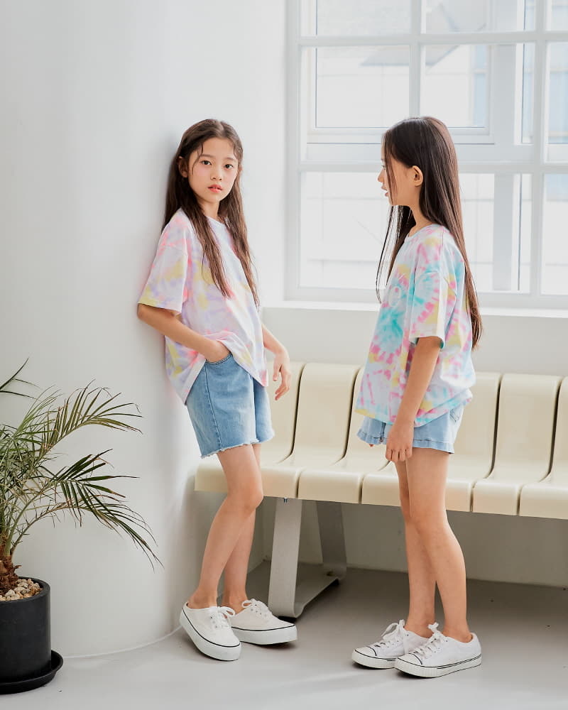 Sm2 - Korean Children Fashion - #kidzfashiontrend - Summer Water Paint Tee