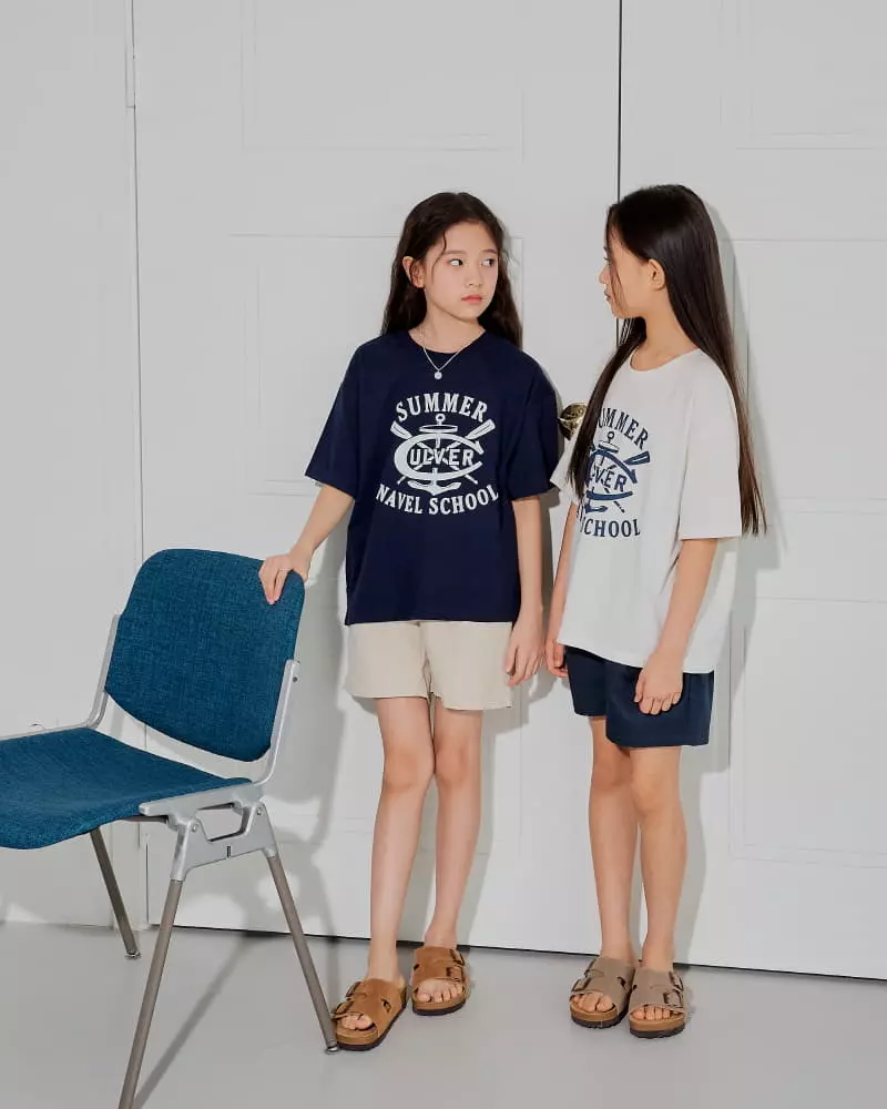 Sm2 - Korean Children Fashion - #littlefashionista - Summer Marine Tee - 2