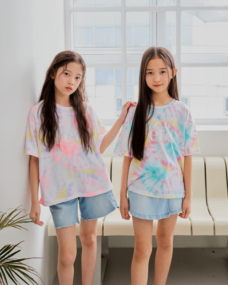 Sm2 - Korean Children Fashion - #littlefashionista - Summer Water Paint Tee - 4