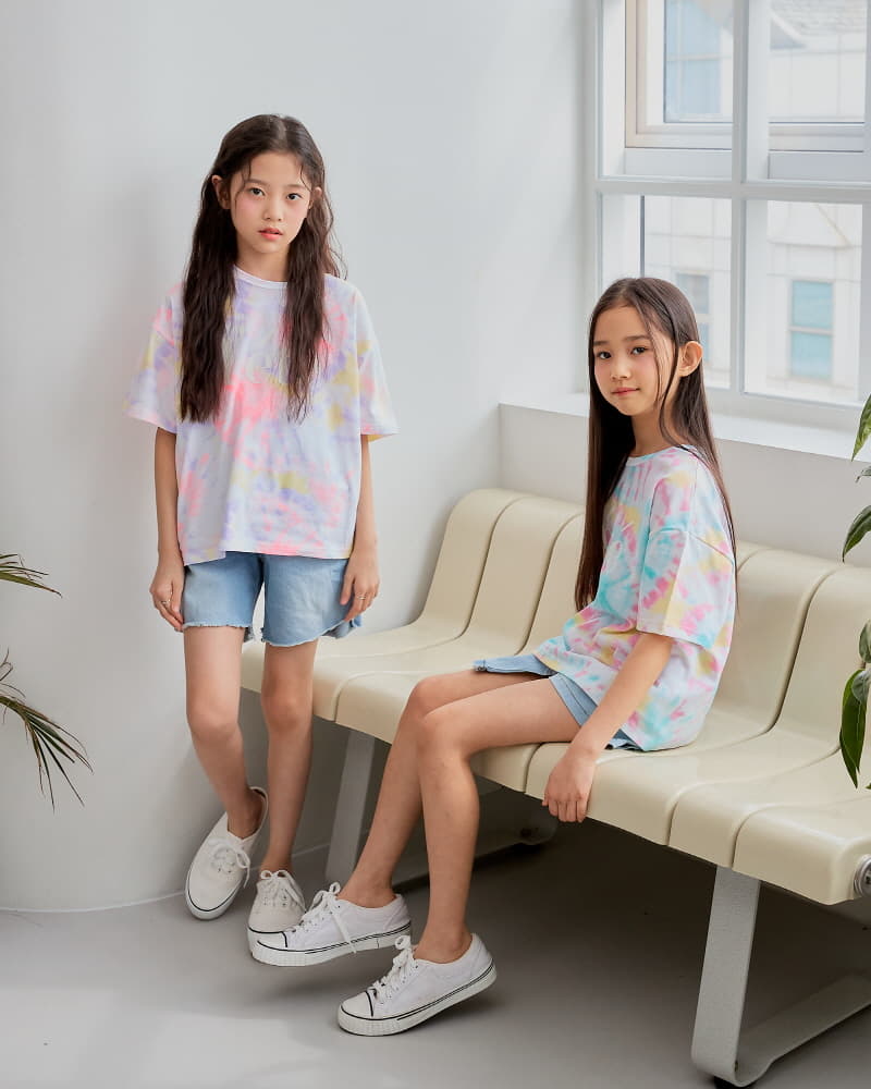 Sm2 - Korean Children Fashion - #minifashionista - Summer Water Paint Tee - 5