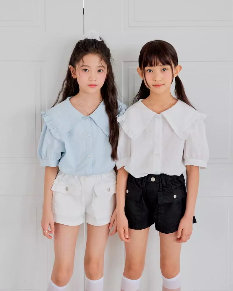 Sm2 - Korean Children Fashion - #prettylittlegirls - Pocket Pants - 7