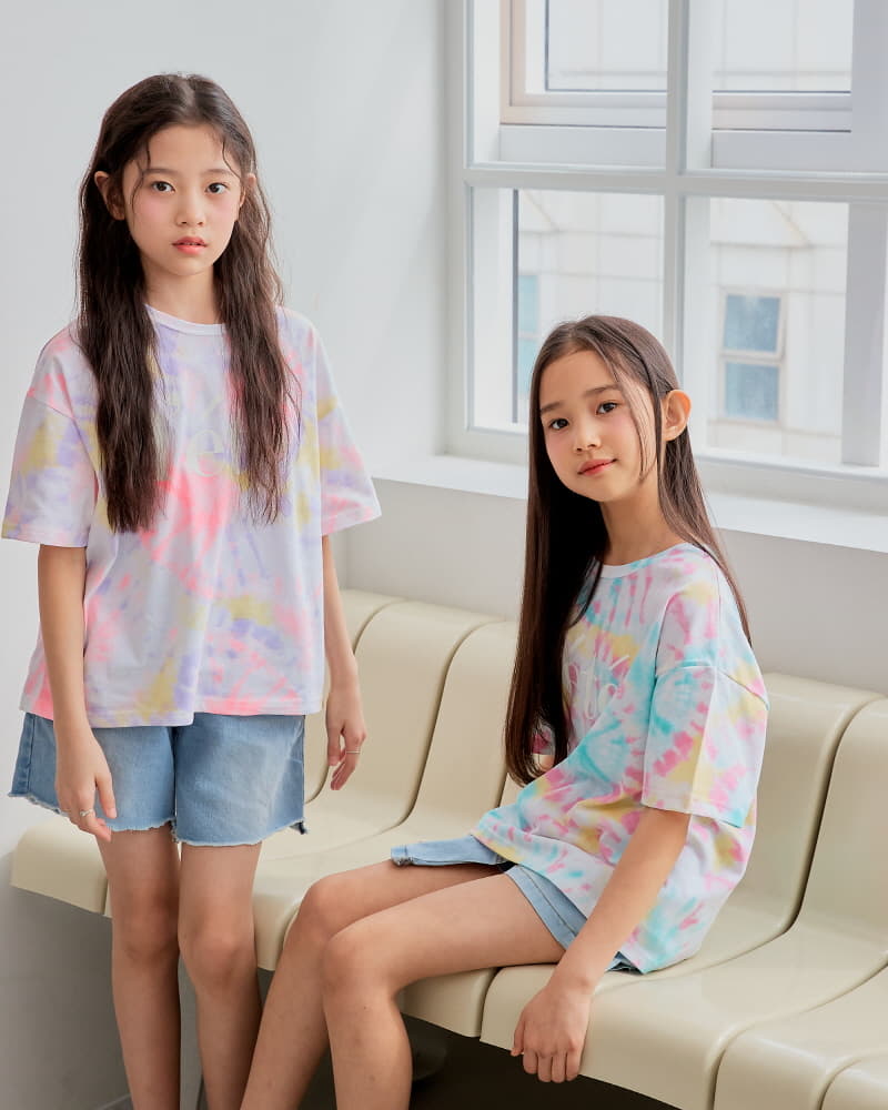 Sm2 - Korean Children Fashion - #prettylittlegirls - Summer Water Paint Tee - 6