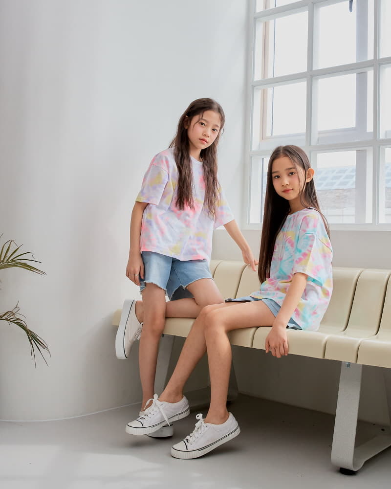 Sm2 - Korean Children Fashion - #stylishchildhood - Summer Water Paint Tee - 9