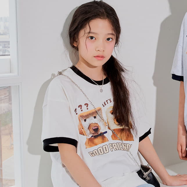 Sm2 - Korean Children Fashion - #stylishchildhood - Friends Tee - 7