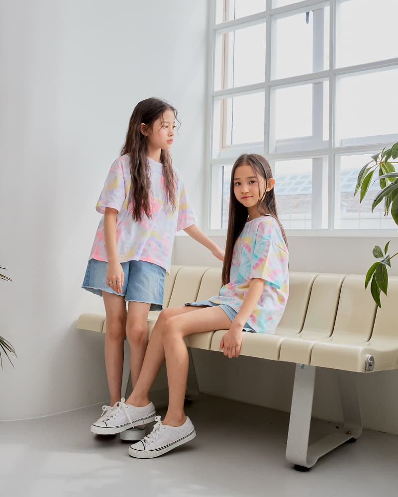 Sm2 - Korean Children Fashion - #todddlerfashion - Summer Water Paint Tee - 7