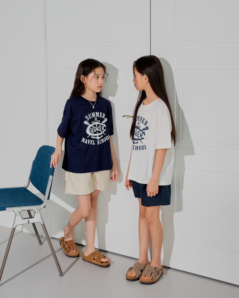 Sm2 - Korean Children Fashion - #todddlerfashion - Summer Marine Tee - 6